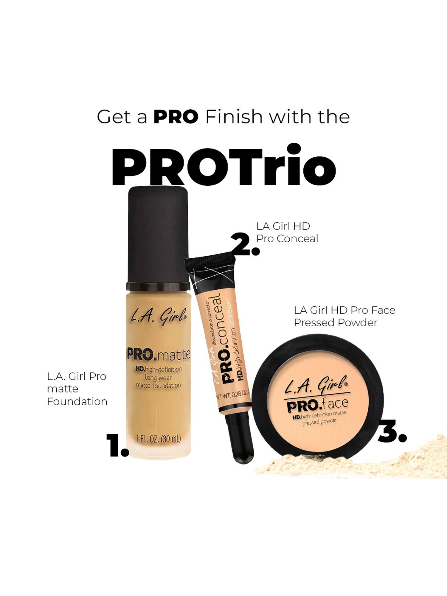 L.A. Girl PRO.Matte Foundation Bisque - 30 ml