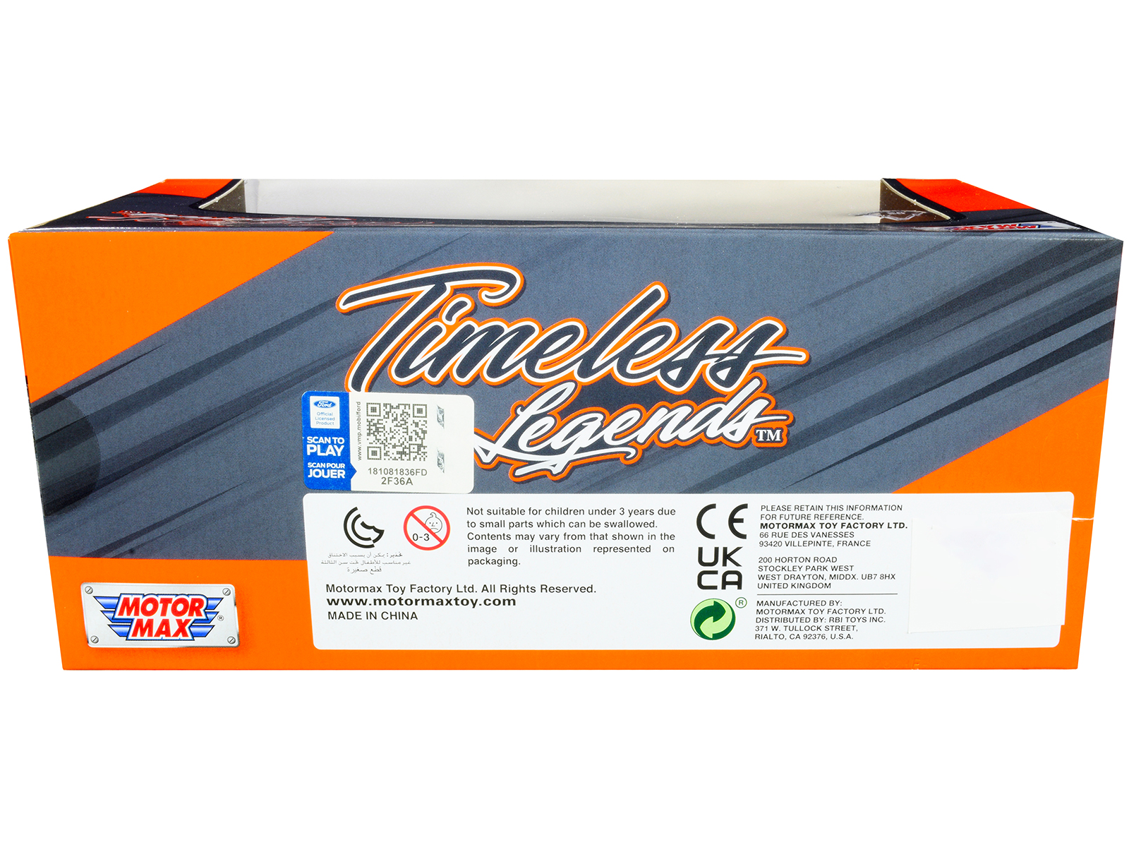 2019 Chevrolet Corvette Z06 Sebring Orange with Black Hood "Sports Cars" Series 1/64 Diecast Model Car by Auto World