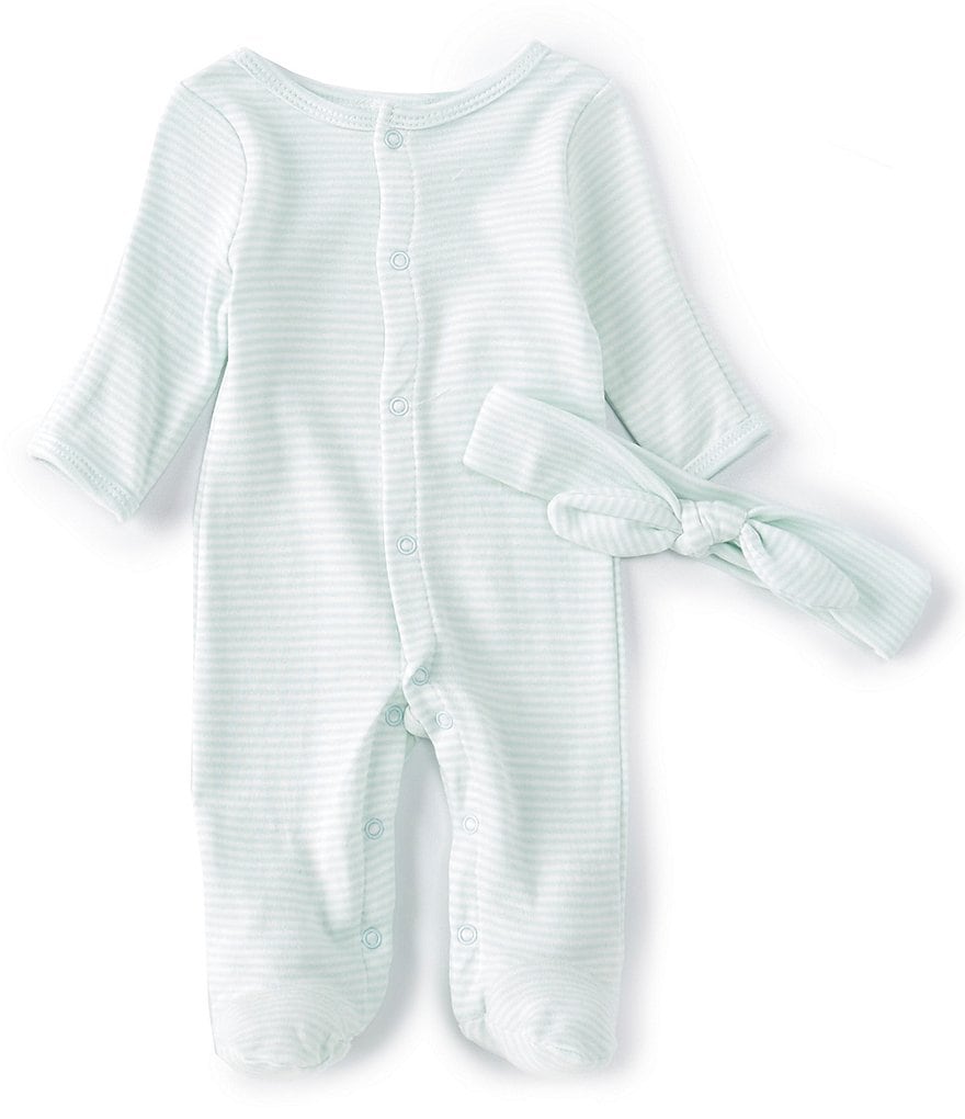 Starting Out Baby Girls Newborn-9 Months Stripe Ruffle Romper
