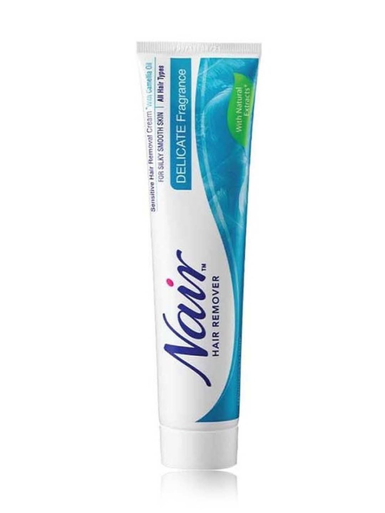 NAIR Hair Remover Sensitive Hair Removal Cream - Delicate Fragrance - 110 gm