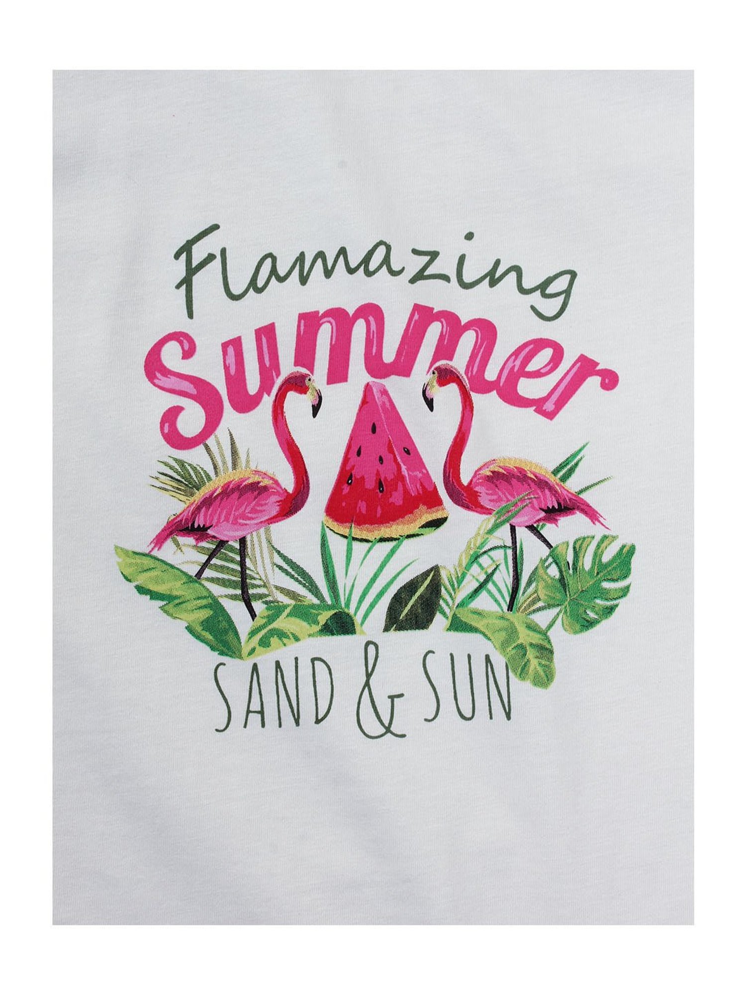 Cub McPaws Kids White Printed  Top