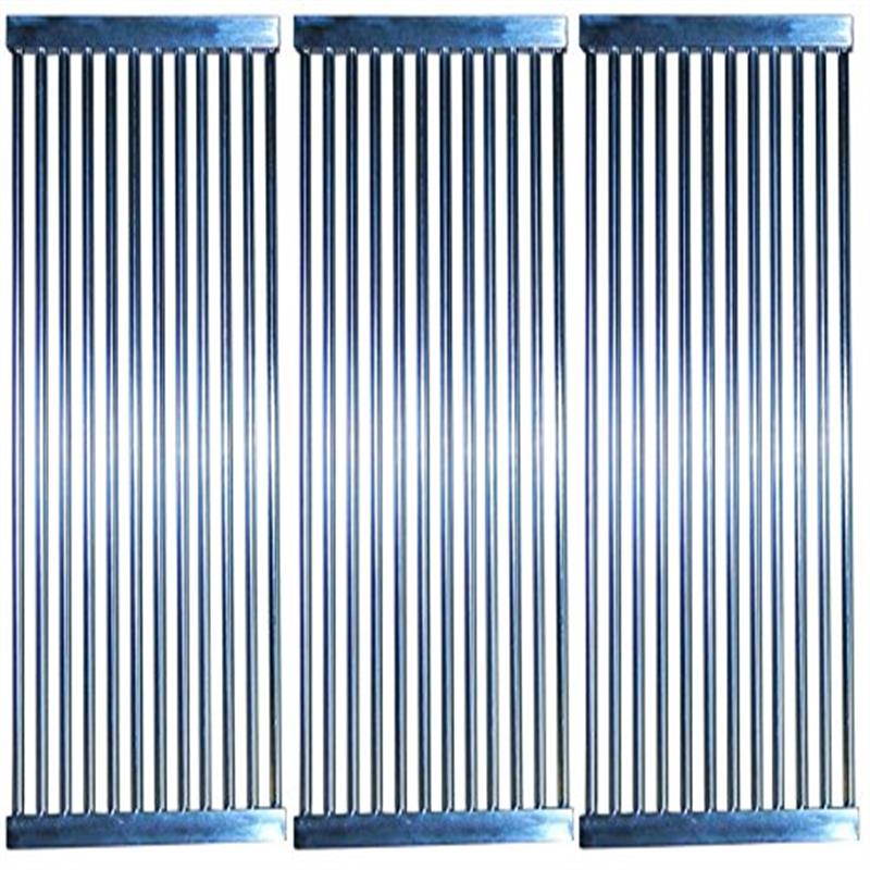 Music City Metals 5S443 Stainless Steel Tubes Cooking Grid Replacement for Gas Grill Model Kenmore 119.16144210, Set of 3
