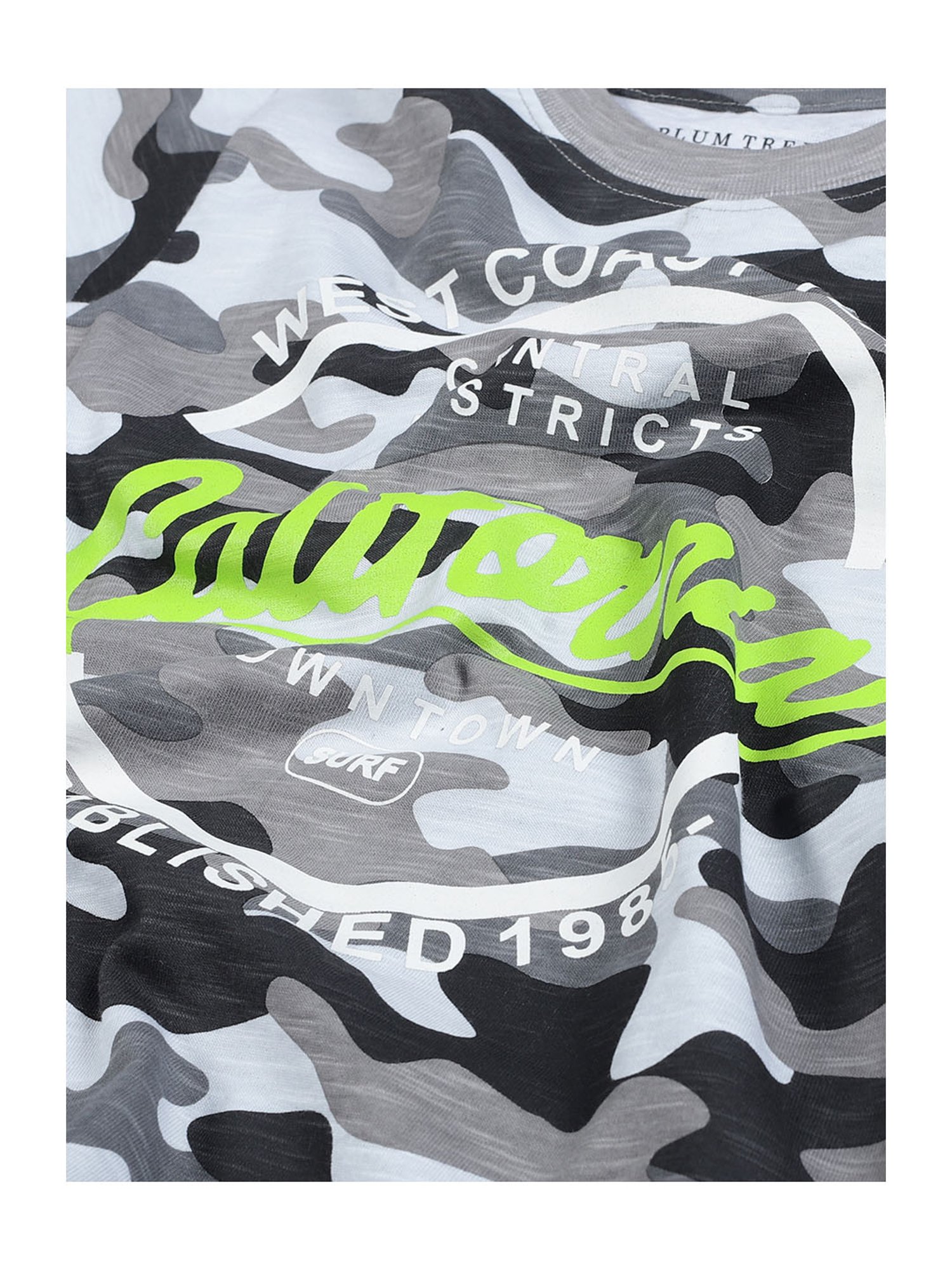 Plum Tree Kids Multicolor Printed T-Shirt with Shorts