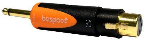 Bespeco SLAD500  1/4" Male to XLR Female 24K Gold-Plated Adapter