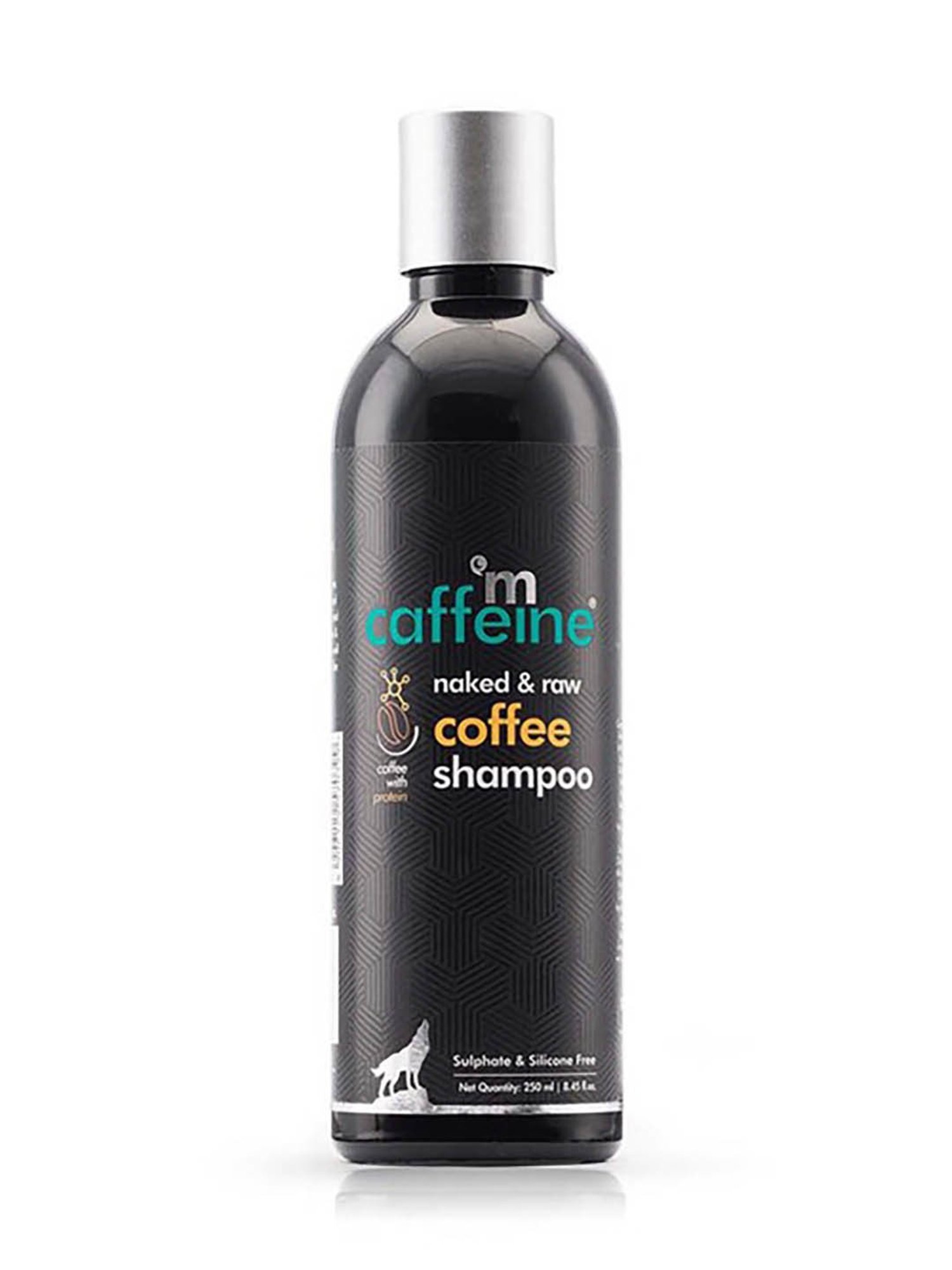 mCaffeine Naked & Raw Coffee Shampoo - 250 ml