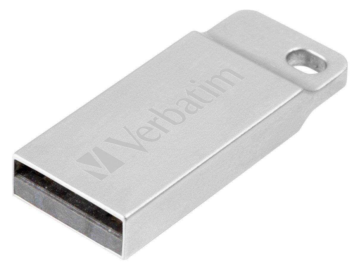 Verbatim 16GB Metal Executive  USB Flash Drive - Silver