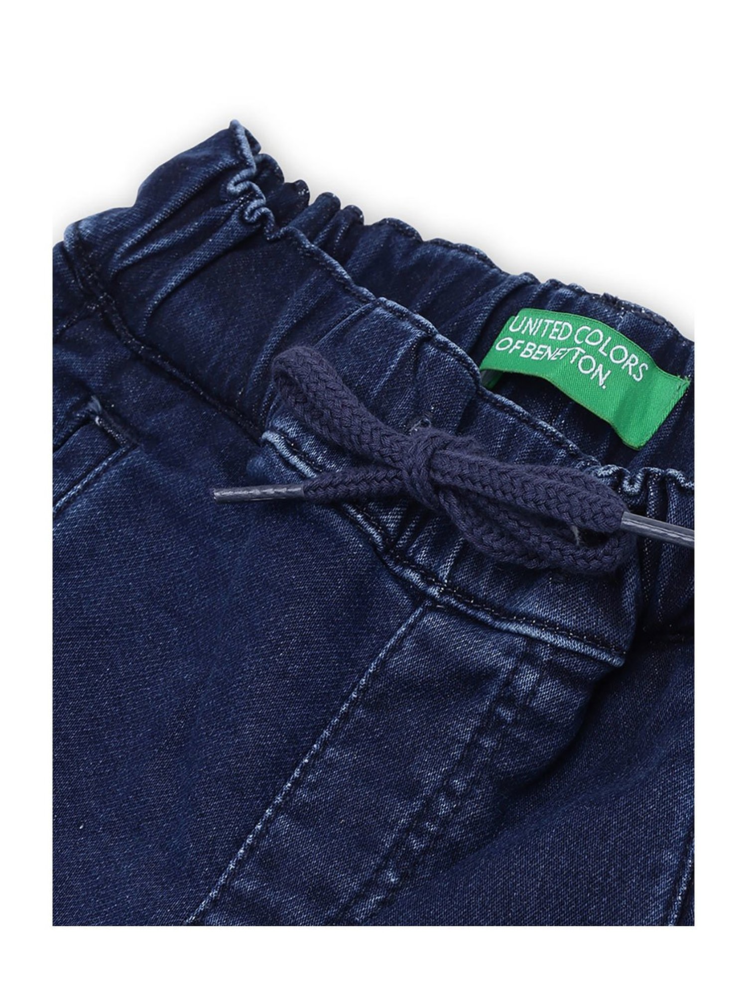 United Colors of Benetton Kids Navy Solid Shorts