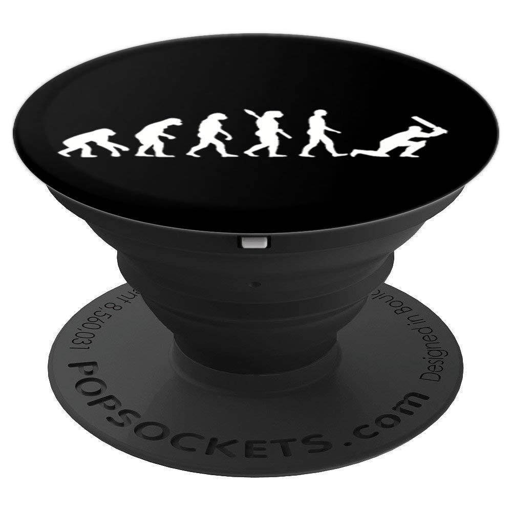 Evolution cricket player PopSockets Grip and Stand for Phones and Tablets