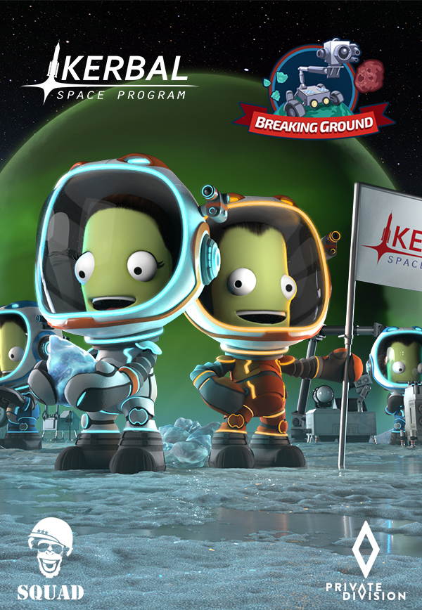 Kerbal Space Program: Breaking Ground Expansion  [Online Game Code]