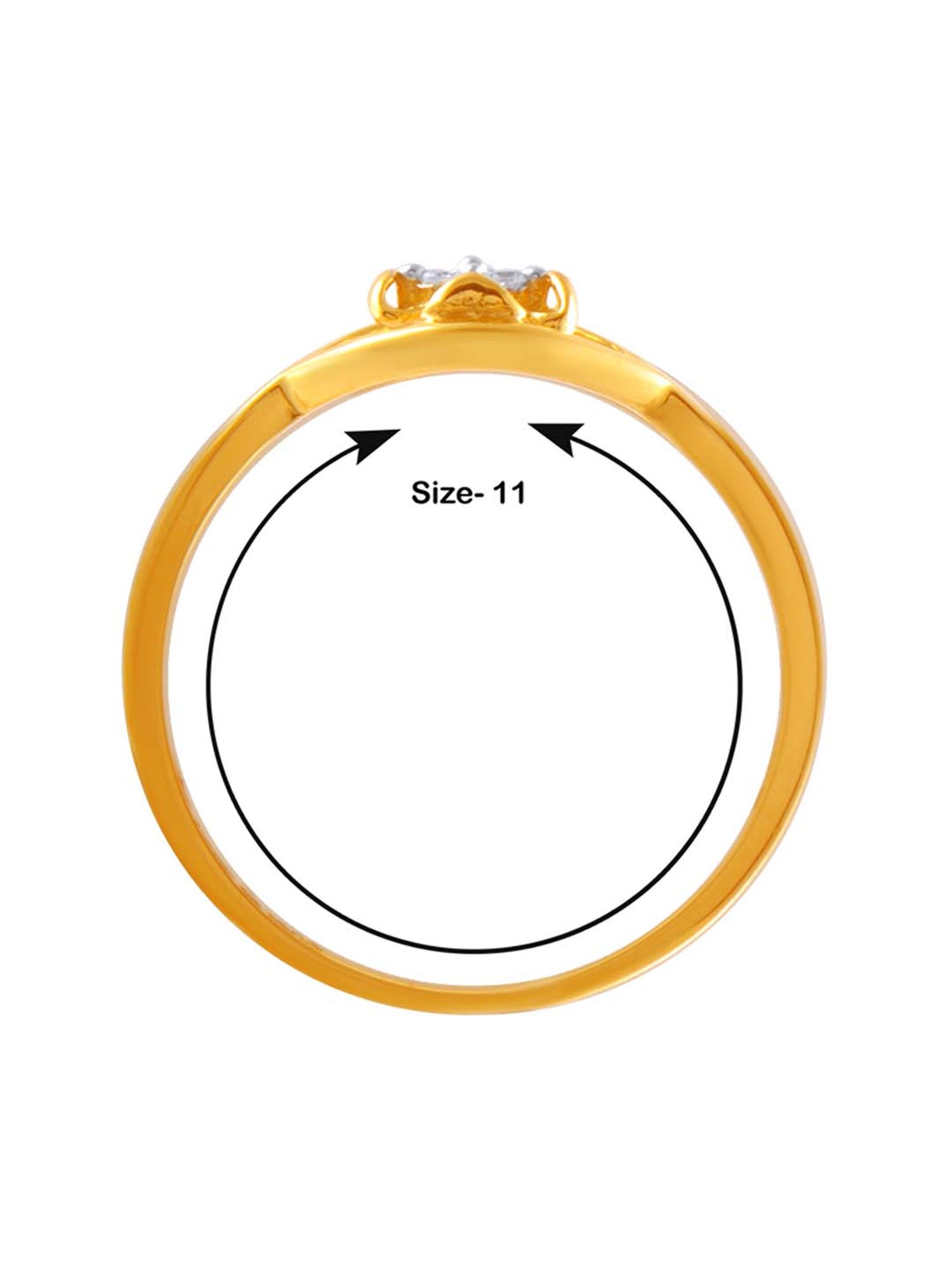 Malabar Gold and Diamonds 18k Gold Ring for Women