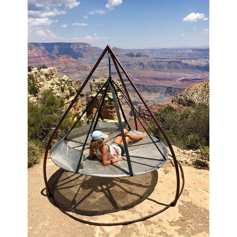 Camping Hammock with Mosquito Netting Olive - Smart Living