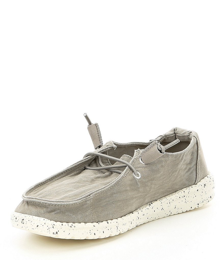 Hey Dude Women's Wendy Canvas Washable Slip-Ons