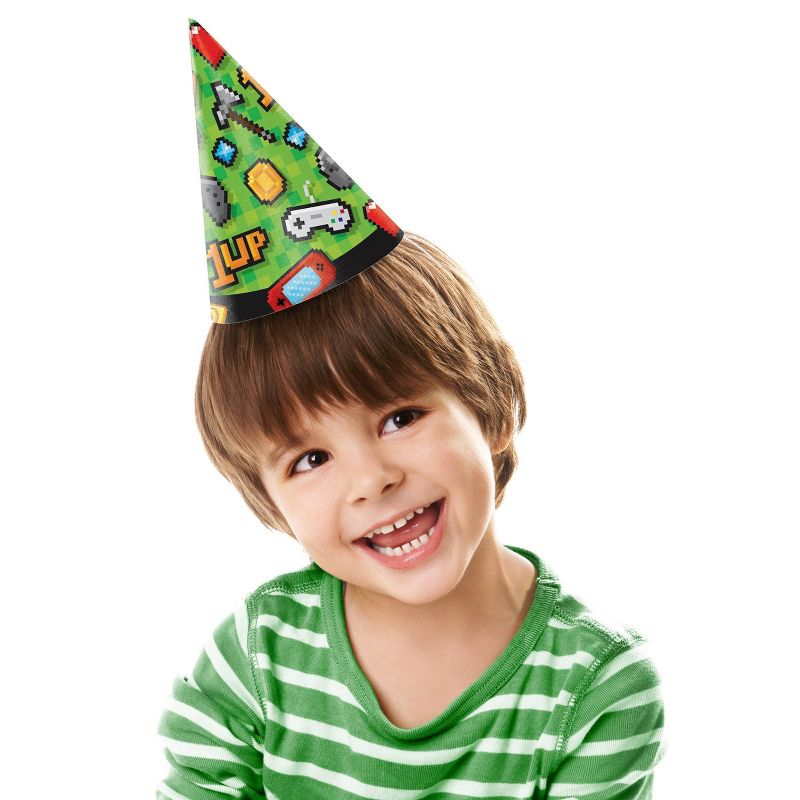 24ct Video Game Party Hats