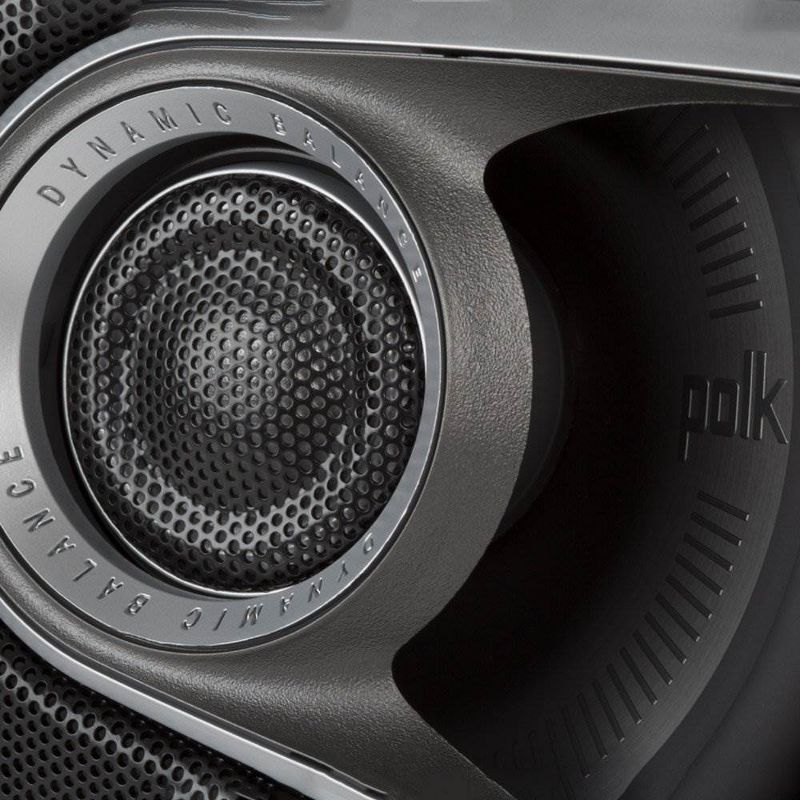 Polk Audio MM1 Series 6.5 Inch 300W Coaxial Marine Boat ATV Speakers (8 Pack)