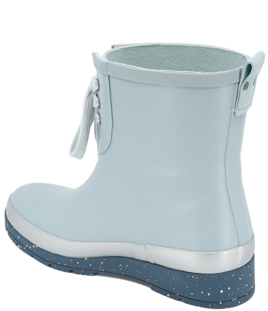 Splendid Dawn Lace Front Wedge Rain Booties