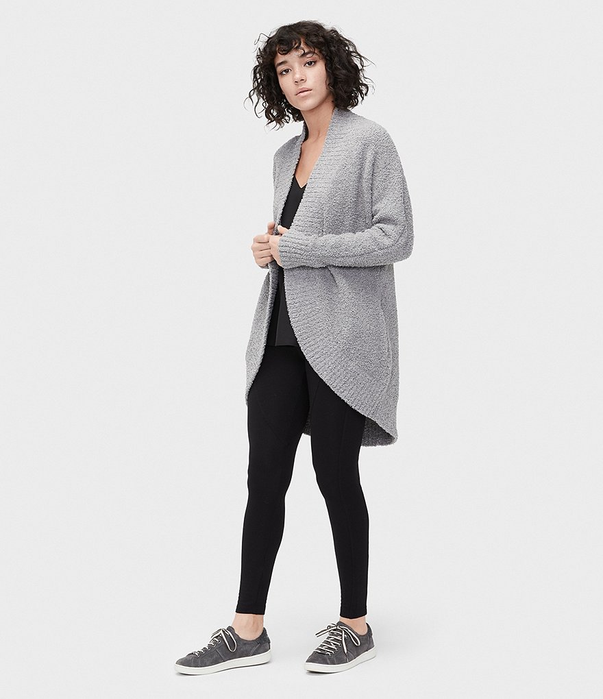 UGG Fremont Fluffy Sweater Knit Lounge Cardigan
