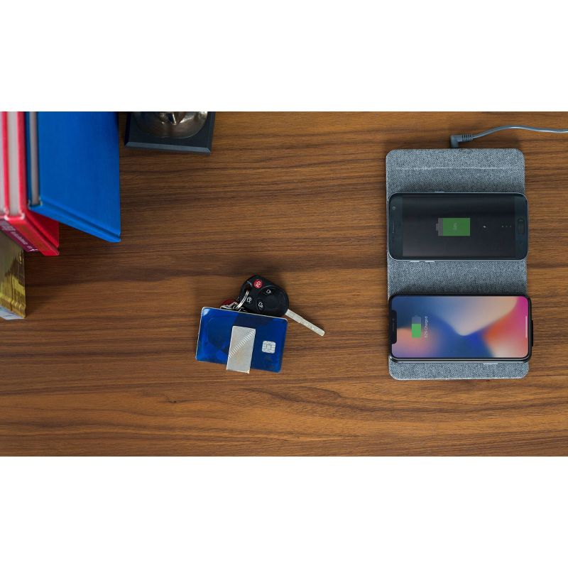 TYLT 10W Qi Dual Fast Wireless Charging Pad