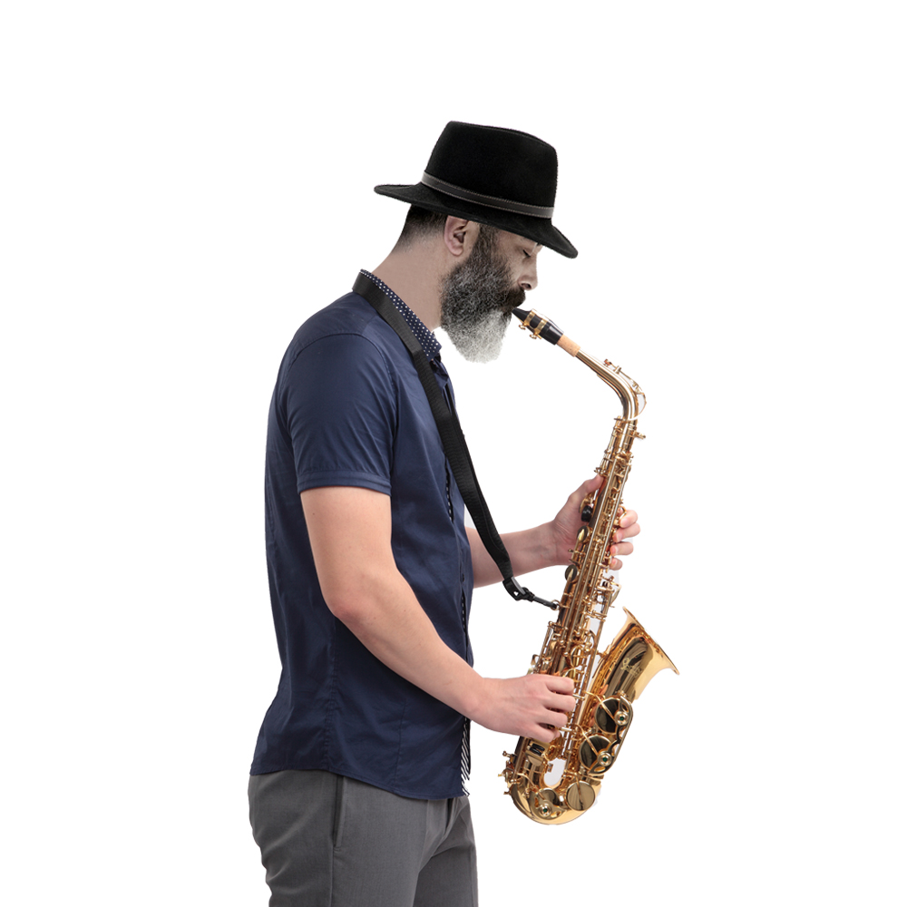 Student  Glarry Alto Saxophone  Alto SAX Eb  with  W/ Case 10 Reeds Strap