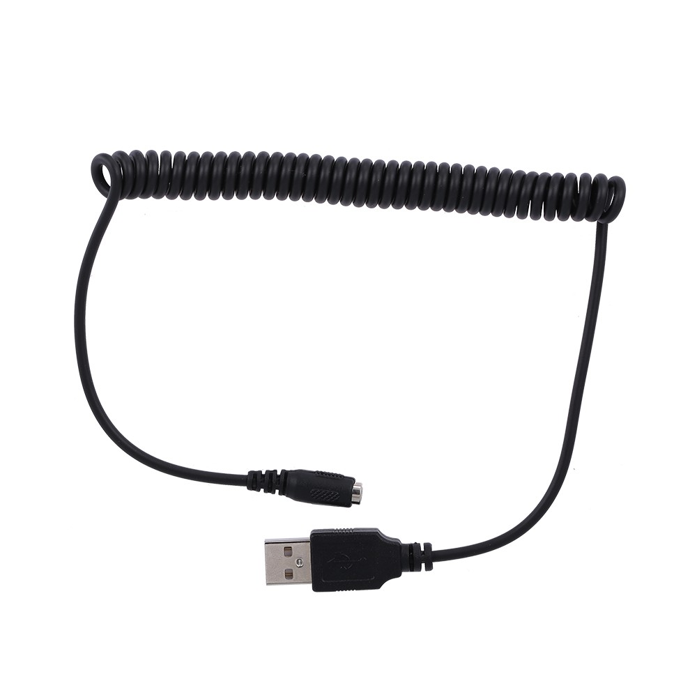 USB Male to DC 3.5 x 1.1 Female Power Cable Spring Power Line for PC Computer