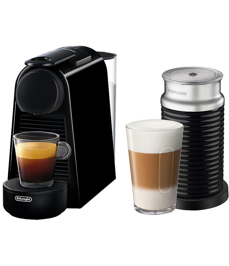 Nespresso by Delonghi Essenza Mini Single-Serve Espresso Bundle Machine