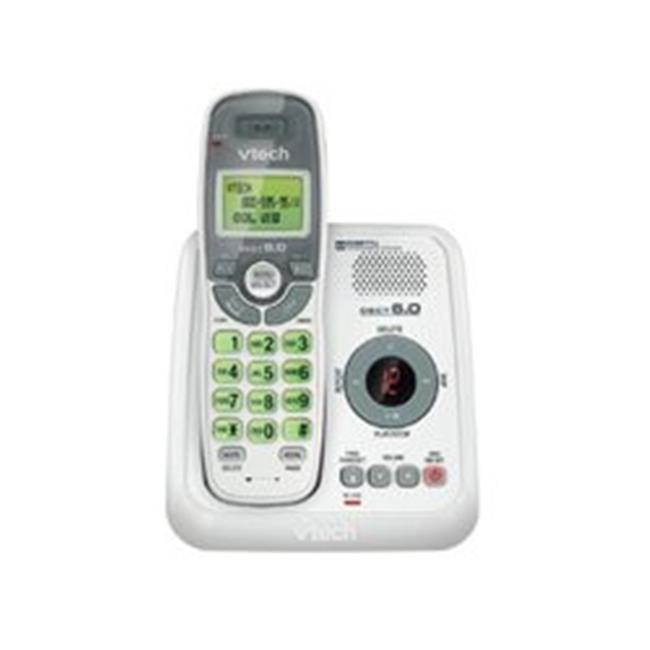 ATT-Vtech 80-7719-00 Cordless Dect 19Ghz Digital Integrated Answering Device With Caller Id, White