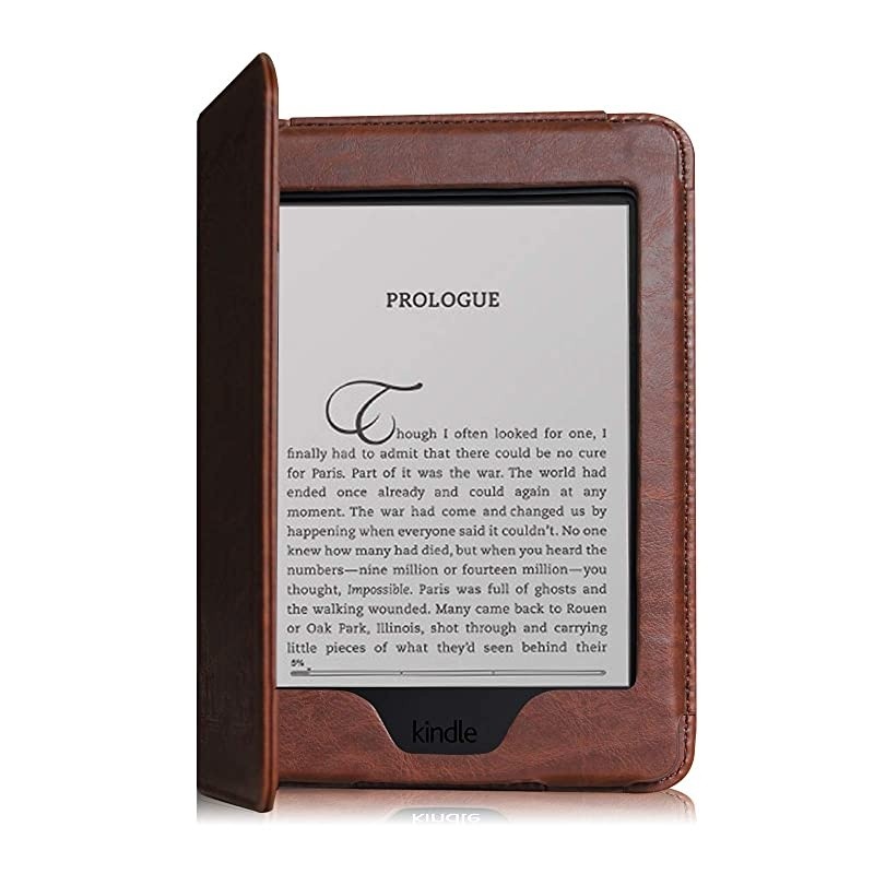Folio Case for Kindle Paperwhite Fits All Paperwhite Generations Prior to 2018 Not Fit AllNew Paperwhite 10th Gen Vintage Antique Bronze