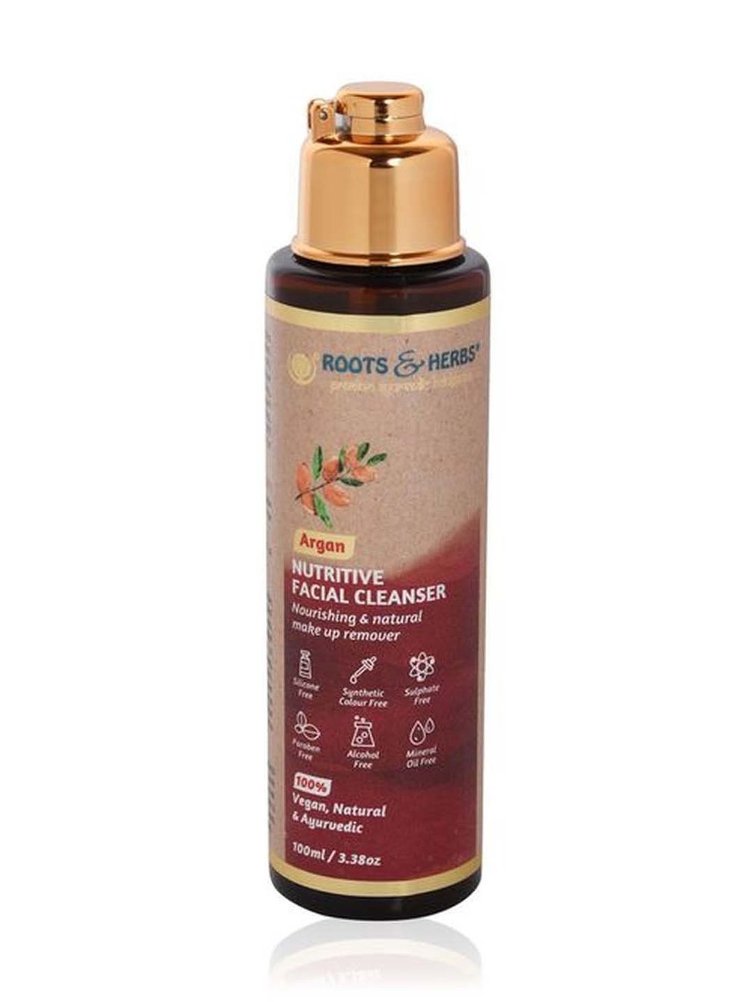 ROOTS AND HERBS Argan Nutritive Facial Cleanser - 100 ml