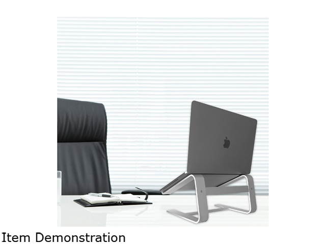Macally Aluminum Laptop Stand for All Apple Macbook Pro / Air, Chromebook, Samsung, Acer, HP, Dell, & any Notebook between 10" to 17" (ASTAND)