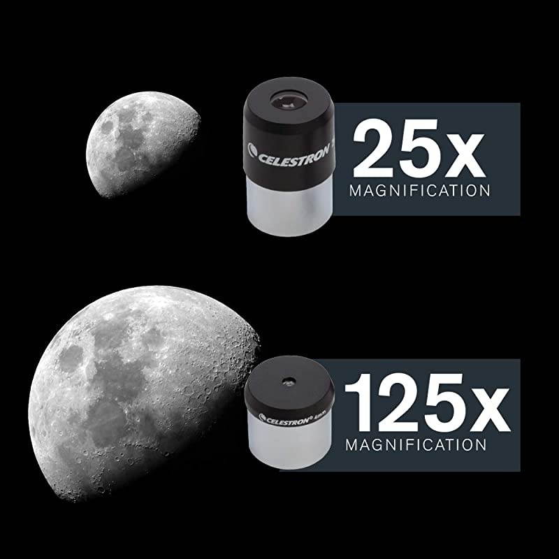 PowerSeeker 80AZS Telescope - Manual Alt-Azimuth Telescope for Beginners - Compact and Portable - BONUS Astronomy Software Package - 80mm Aperture