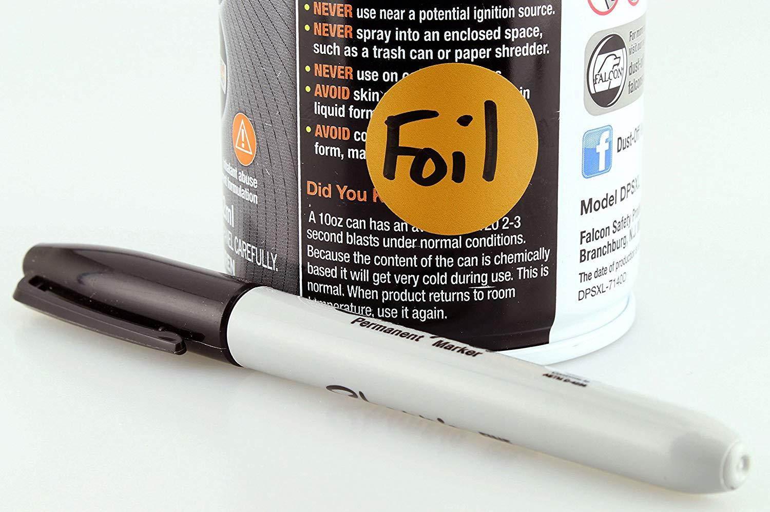 ChromaLabel 1 inch Color-Code Dot Labels | 1,000/Dispenser Box (Metallic Bronze)