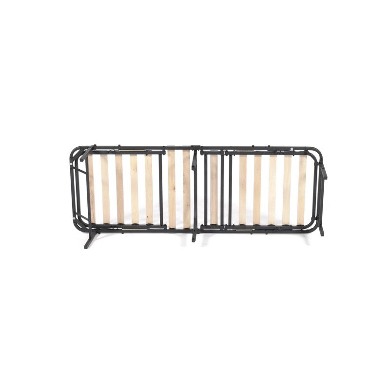 California King Wooden Slat Adjustable Head and Foot Bed Base Black - PragmaBed