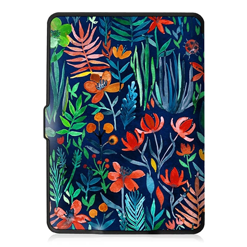 Slimshell Case for Kindle Paperwhite - Fits All Paperwhite Generations Prior to 2018 (Not Fit All-New Paperwhite 10th Gen), Jungle Night
