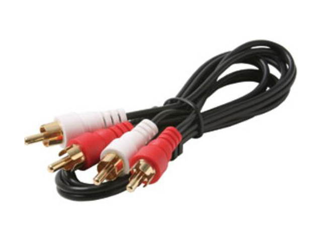 STEREN 255-131 12 ft. RCA Audio Patch Cords