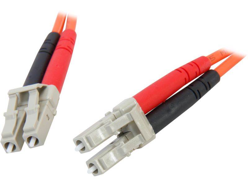 Fiber Optic Cable LC-LC 9/125 Duplex Single-Mode Fiber Cable Yellow 5 meters