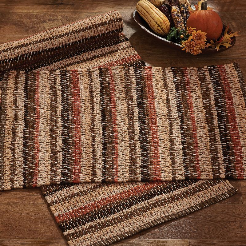 2'2"X4' Jacquard Woven Accent Rugs Pewter/Dark Green - Weave & Wander