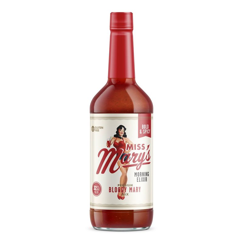 Miss Mary's Bold & Spicy Bloody Mary Mix - 32 fl oz Bottle