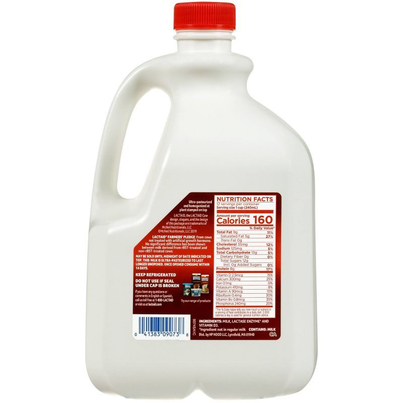Lactaid Lactose-Free Whole Milk - 96 fl oz