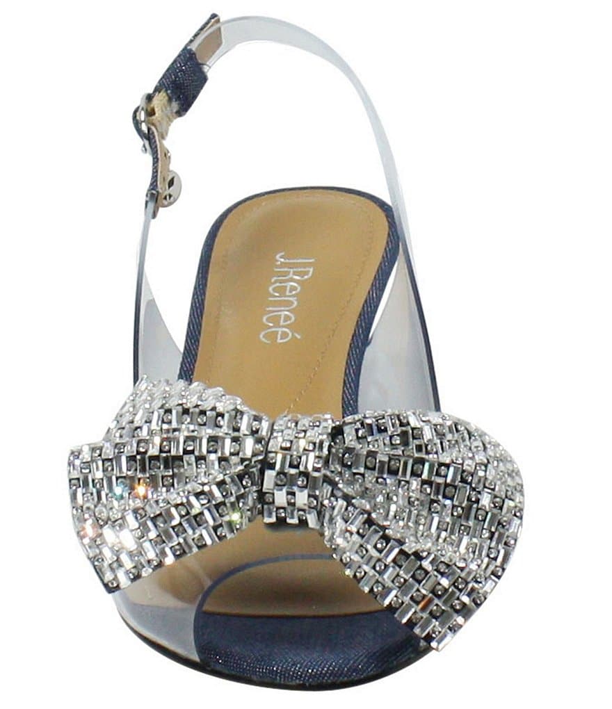 Trotters Kari Pearlized Leather Block-Heel Pumps