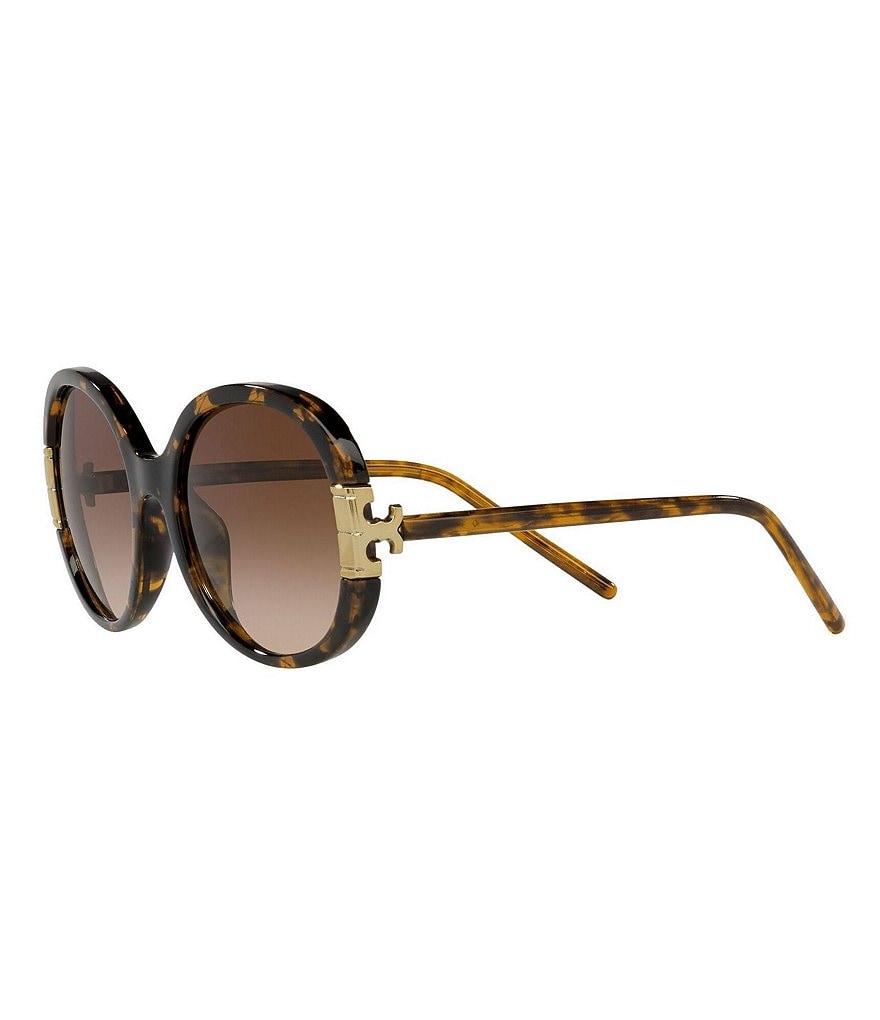 Tory Burch Women's Ty9061u Oval 57mm Sunglasses