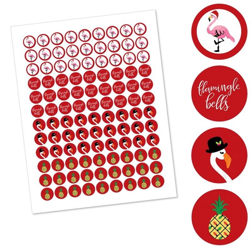 Big Dot of Happiness 40th Milestone Birthday - Mini Wine and Champagne Bottle Label Stickers - Birthday Party Favor Gift for Women and Men - Set of 16