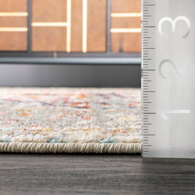 2'6"X8' Solid Runner Gray - nuLOOM