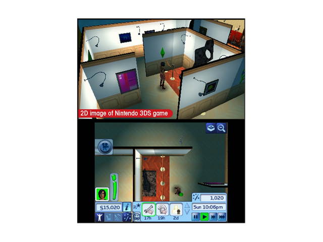 Sims 3 Nintendo 3DS Game