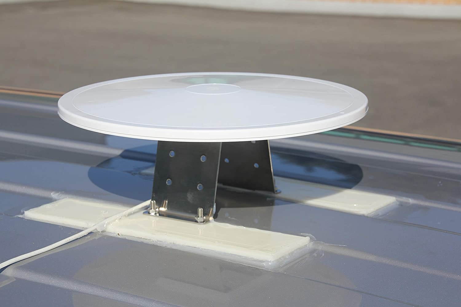 Omni-Master, Omni-derectional Outdoor TV Antenna, Safe Product with no Electricity, 16.4ft Coax Cable