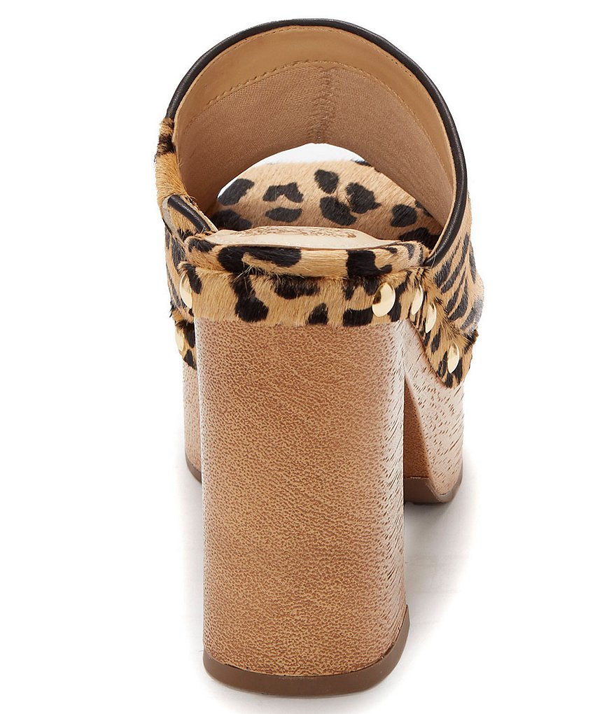 Schutz Sionne Clear Vinyl Pointed Toe Mules