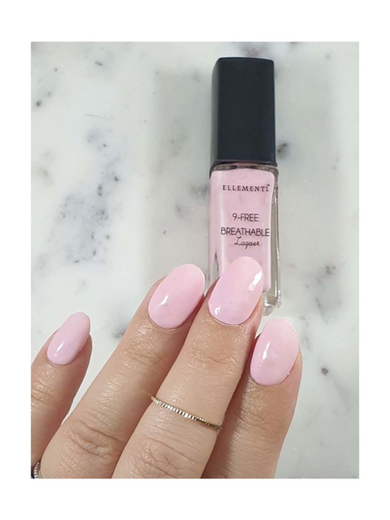 Ellement Co. Vegan Nail Lacquer French Pink - 10 ml