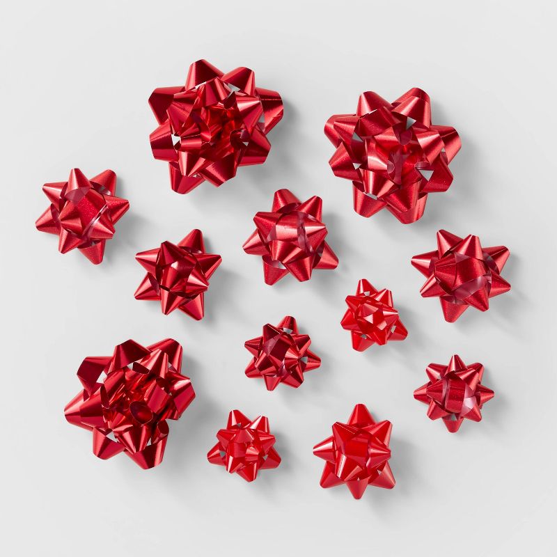 Flat Ribbon 5 End x 40' Gold/White/Silver - Wondershop™