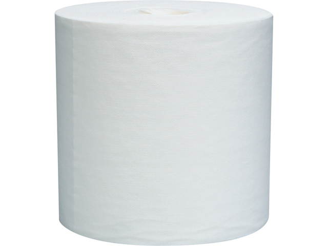 WypAll L30 DRC Towels (05820), Strong and Soft Wipes, Center-Pull Rolls, White, 300 Sheets / Roll, 2 Rolls / Case, 600 Wipes / Case