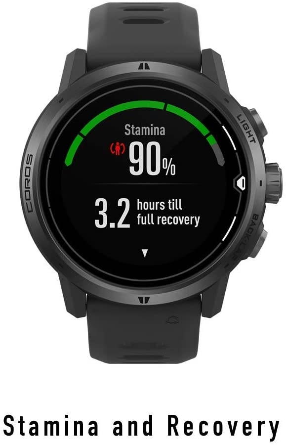 COROS APEX Pro Premium Multisport GPS Watch with Heart Rate Monitor, 40h Full GPS Battery, 24/7 Blood Oxygen Monitoring, Sapphire Glass, Barometer, ANT+ & BLE, Strava & Training Peaks (Black)