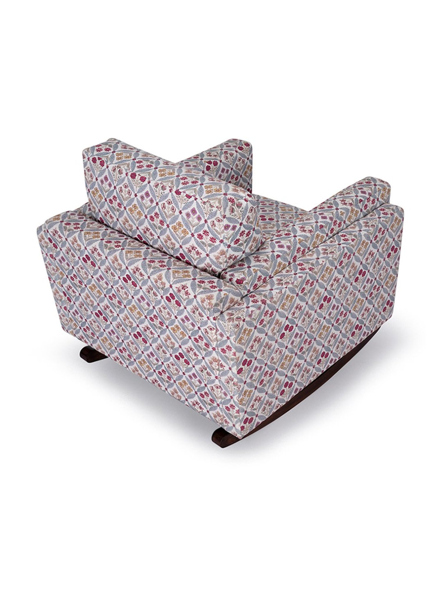 Durian Sylvie Aurora Multicolor Wood & Fabric Living Chair