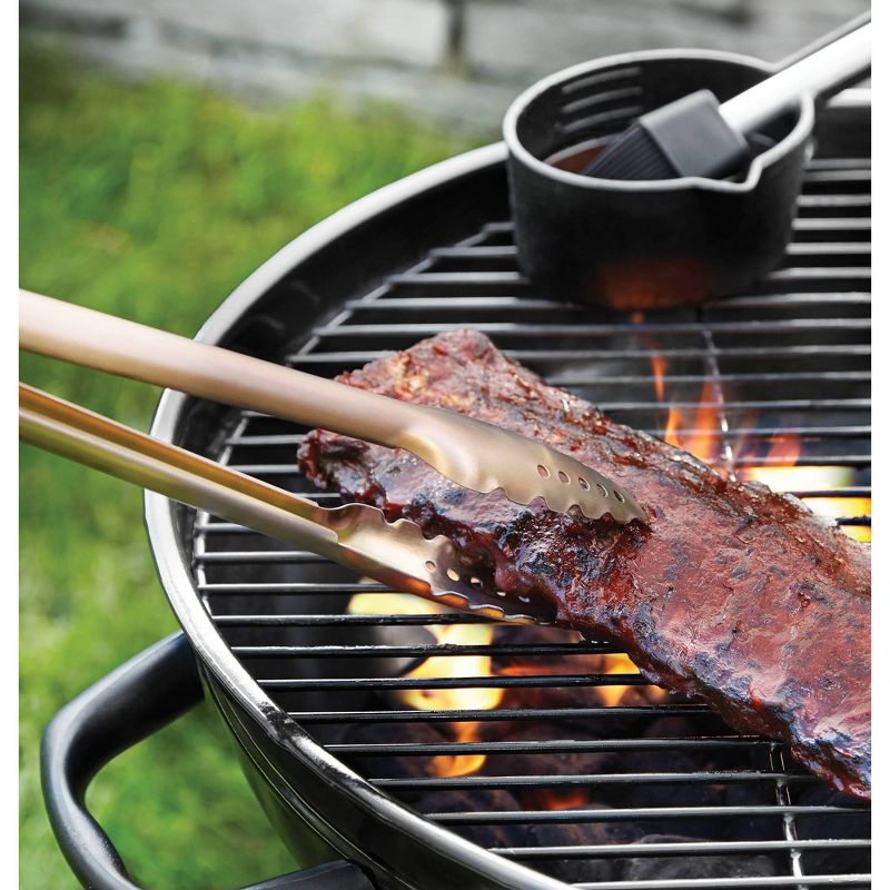 Lux Copper Tongs- Outset